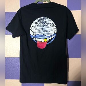 NWT EarthGang Globe Black Tee - Size S